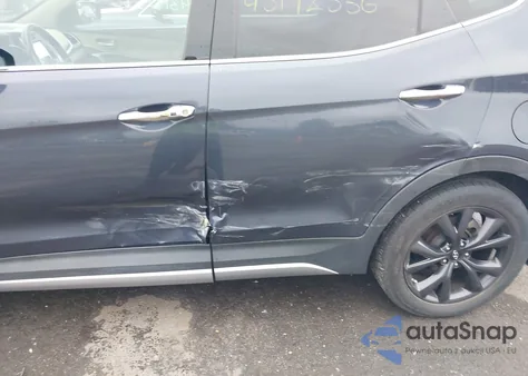 2017 Hyundai Santa Fe Sport 2.0T Ultimate from USA, damaged, VIN 5XYZWDLA7HG498799